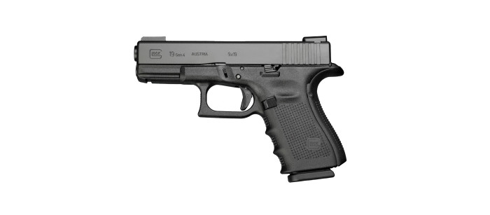 Pistole Glock 19 Gen.4 cal. 9mm Luger - č. ZPN388 Pistole Glock 19 Gen.4 cal. 9mm Luger - č. ZPN388
